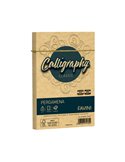 25 buste CALLIGRAPHY PERGAMENA 120x180mm 90gr oro FAVINI A57W207