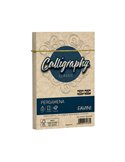 25 buste CALLIGRAPHY PERGAMENA 120x180mm 90gr nocciola FAVINI A57N207