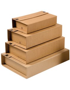 SCATOLA POSTALE UNIPAC A4 302X215X80MM FUSTELLATA CP20.08 COLOMPAC SCATOLE E TUBI PER SPEDIZIONE
