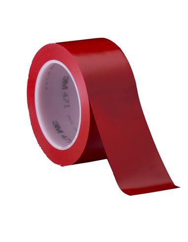 NASTRO ADESIVO VINILICO 50MMX33MT ROSSO Scotch® 471 7000028850