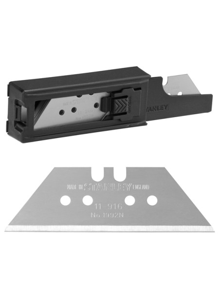 10 LAME CUTTER TRAPEZIO ACUTO STANLEY 916B M11916B STANLEY CUTTER DA LAVORO