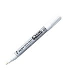 Marcatore SUPER COLOR punta media vernice white PILOT 002456