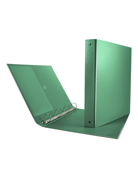Raccoglitore Nettuno 30 A4 4R verde Sei Rota 36803048 SEI ROTA RACCOGLITORI AD ANELLI