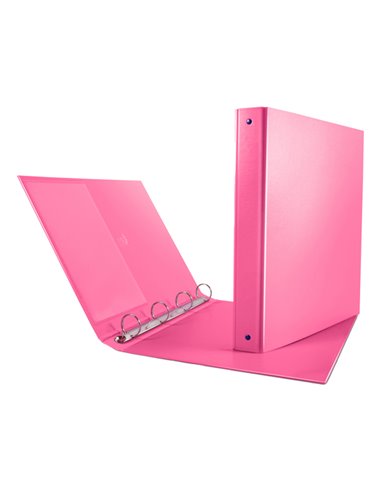 Raccoglitore Nettuno 30 A4 4R rosa Sei Rota 36803049 SEI ROTA RACCOGLITORI AD ANELLI