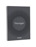 BLOCCO SPIRAL MANAGER 23X29,7CM 10MM 90FG 80GR 4fori microperforato FAVINI A293814
