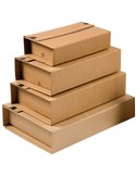 SCATOLA POSTALE UNIPAC C4 325X250X80MM FUSTELLATA CP20.12