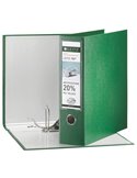 Registratore LEITZ 180° G65 verde dorso 8cm f.to protocollo LEITZ 390765180