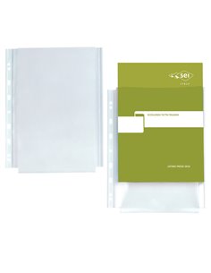 10 buste forate ATLA GS 21x29,7cm c/soffietto BA SEI ROTA 662506 2