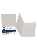 50 cartelline semplici ACQUA 200gr 25x34cm ghiaccio FAVINI A50U664