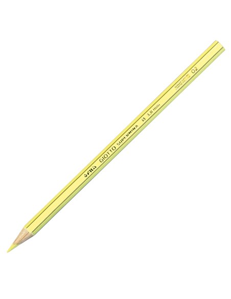 Pastello Giotto Supermina monocolore giallo limone 02 239002 GIOTTO PASTELLI COLORATI