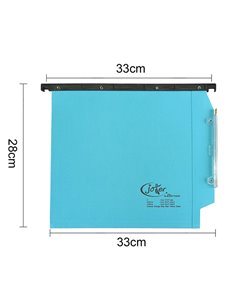 CARTELLA SOSPESA ARMADIO 33/V BLU JOKER BERTESI 414FLINK-A3 BERTESI CARTELLE SOSPESE IN CARTONCINO 2