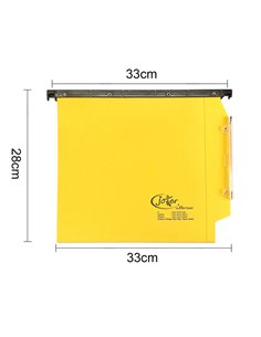 CARTELLA SOSPESA ARMADIO 33/V GIALLO JOKER BERTESI 414F LINK-A5 BERTESI CARTELLE SOSPESE IN CARTONCINO 2