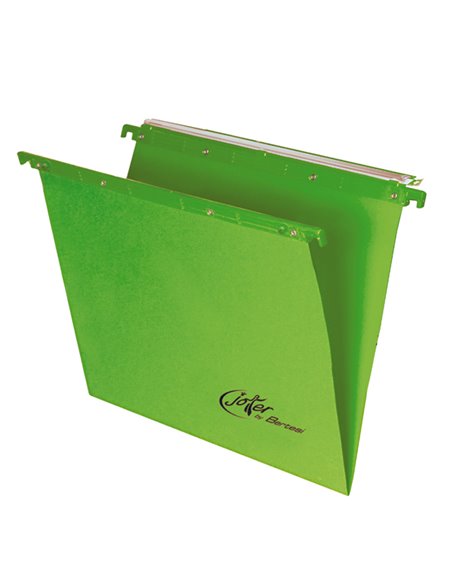 CARTELLA SOSPESA CASSETTO 33/V VERDE JOKER BERTESI 400/330 LINK-A6 BERTESI CARTELLE SOSPESE IN CARTONCINO