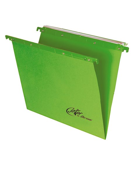 CARTELLA SOSPESA CASSETTO 39/V VERDE JOKER BERTESI 400/395 LINK-A6 BERTESI CARTELLE SOSPESE IN CARTONCINO