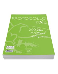 PROTOCOLLO A4 4MM 200FG 80GR PIGNA 02156214M