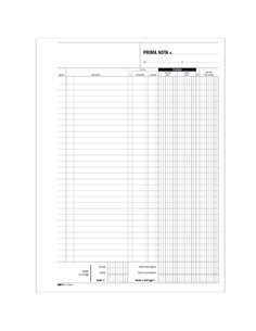 BLOCCO PRIMA NOTA CASSA 31x21cm 100FG USO MANO E5356 E5356 EDIPRO AZIENDE-CONTABILITA' GENERALE 2