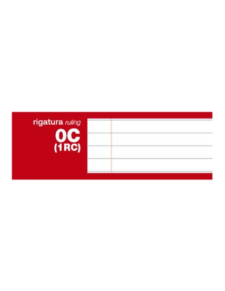 QUADERNO A5 1rigo c/margine 20fg+1 80gr ONE COLOR BLASETTI 1405