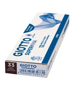Pastello Giotto Supermina monocolore terra d'ombra 33 239033 GIOTTO PASTELLI COLORATI 2