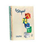Carta LECIRQUE A4 160gr 250fg mix 5 colori pastello FAVINI A74X304
