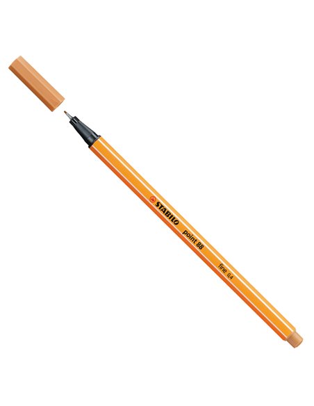 PENNARELLO STABILO POINT 88/89 OCRA SCURO 88/89 STABILO FINELINER