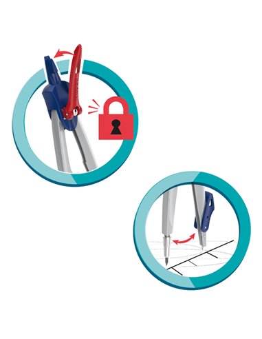 COMPASSO STOP SYSTEM MAPED (SET COMPASSO-ADATTATORE-MINE) 1961007 MAPED COMPASSI-BALAUSTRONI