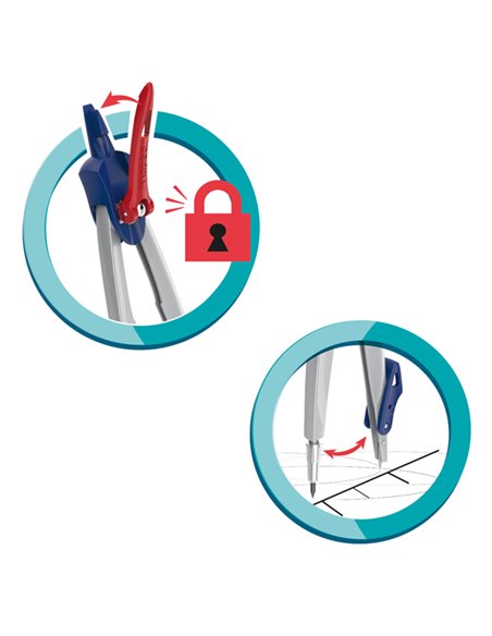 COMPASSO STOP SYSTEM MAPED (SET COMPASSO-ADATTATORE-MINE) 1961007 MAPED COMPASSI-BALAUSTRONI
