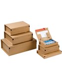 SCATOLA SPEDIZIONE A4+ 330X290X120MM AVANA CP067.06