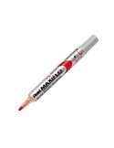 Marcatore per lavagne punta conica 4mm rosso MaxiFlo Pentel MWL5S-B