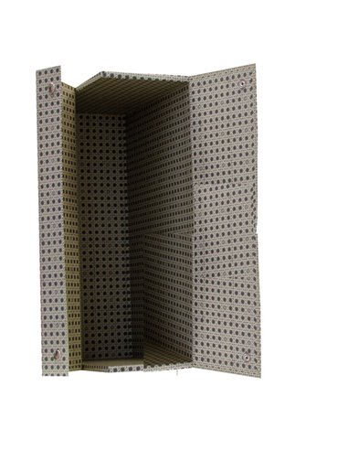 SCATOLA ARCHIVIO IN LEGNO "UNIVERSALE" 38X27CM DORSO 12 0203700 BREFIOCART FALDONI