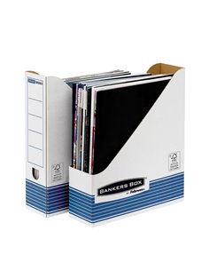 PORTARIVISTE 31,1X7,80X25,80CM BANKERS BOX SYSTEM 0026301 BANKERS BOX PORTACORRISPONDENZA-PORTARIVISTE