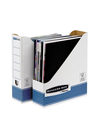 PORTARIVISTE 31,1X7,80X25,80CM BANKERS BOX SYSTEM 0026301 BANKERS BOX PORTACORRISPONDENZA-PORTARIVISTE