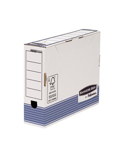 SCATOLA ARCHIVIO A4 DORSO 80MM BANKERS BOX SYSTEM 0026401 BANKERS BOX SCATOLE ARCHIVIO IN CARTONE