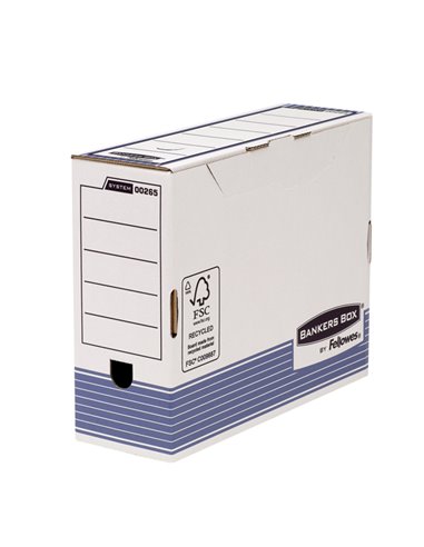 SCATOLA ARCHIVIO A4 DORSO 100MM BANKERS BOX SYSTEM 0026501 BANKERS BOX SCATOLE ARCHIVIO IN CARTONE