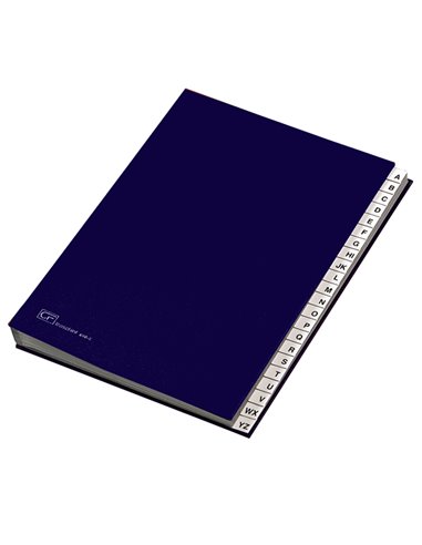 MONITORE A/Z FRASCHINI FORMATO 24X34CM BLU ART. 640-E 640E-BLU FRASCHINI CLASSIFICATORI