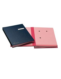 LIBRO FIRMA C/PORTAETICHETTA 18 PAGINE 24X34CM BLU 618-D FRASCHINI 618D-BLU FRASCHINI LIBRI FIRMA