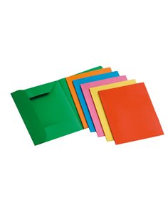 12 CARTELLINE 3 LEMBI 200GR 25X33CM MIX 6 COLORI BREFIOCART 0205009 BREFIOCART CARTELLINE A TRE LEMBI