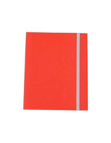 CARTELLINA 3 LEMBI C/ELASTICO FIBRONE 27X37CM ROSSO 75 CDG CG0075FEXXXAC02 CART. GARDA CARTELLE CON ELASTICO