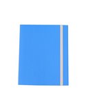 CARTELLINA 3 LEMBI C/ELASTICO FIBRONE 27X37CM azzurro 75 CDG CG0075FEXXXAC06