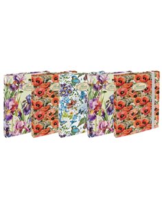 Cartella progetti con elastico 26x34cm dorso 3cm Pigna Nature Flowers 0089256D3 PIGNA CARTELLE CON ELASTICO