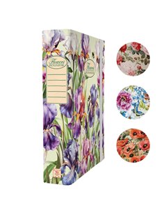 Cartella progetti con elastico 24x34cm dorso 7cm Pigna Nature Flowers 0089255D7 PIGNA CARTELLE CON ELASTICO
