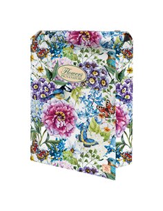 Cartella progetti con elastico 24x34cm dorso 7cm Pigna Nature Flowers 0089255D7 PIGNA CARTELLE CON ELASTICO 2
