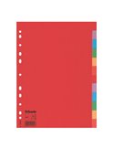 Separatore economy in cartoncino 160gr colorato 12 tasti A4 ESSELTE 100202