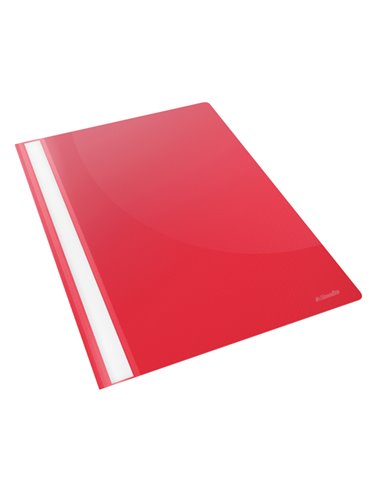 CARTELLINA PPL CON FERMAFOGLI 21X29,7 ROSSO REPORT FILE ESSELTE 28316