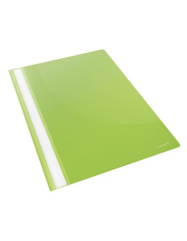 CARTELLINA PPL CON FERMAFOGLI 21X29,7 VERDE REPORT FILE ESSELTE 28317 ESSELTE CARTELLINE AD AGHI PLASTICA