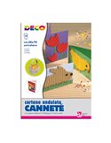 10FG CARTONCINO ONDULATO 50X70CM VERDE SC.ART 2206/3 DECO 2206/3