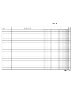 100 SCHEDE 3 COLONNE ORIZZONTALE 15X21CM E3259 EDIPRO E3259BL EDIPRO SCHEDE-SCHEDARI 2