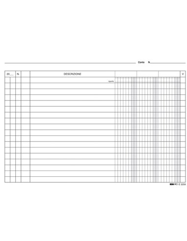 100 SCHEDE 3 COLONNE ORIZZONTALE 15X21CM E3259 EDIPRO E3259BL EDIPRO SCHEDE-SCHEDARI
