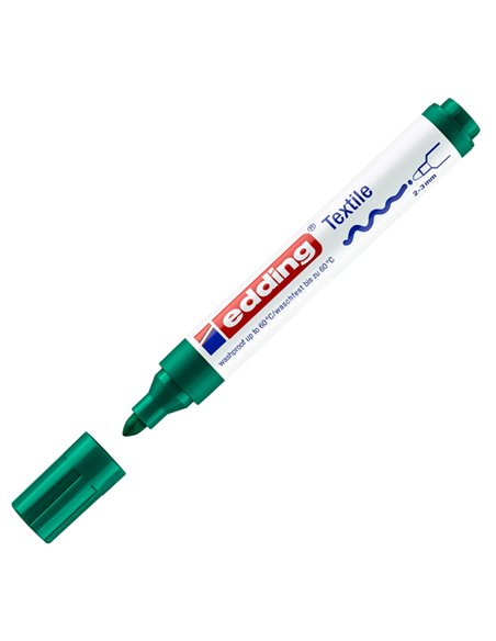 ASTUCCIO 5 MARCATORE EDDING 4500 COL.ASS. PT 2-3MM PER TESSUTO E-4500/5S-000 EDDING SPECIALI (CD-VETRO-TESSUTI-ECC.)