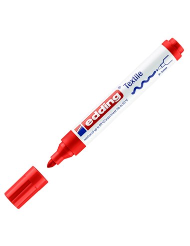 ASTUCCIO 5 MARCATORE EDDING 4500 COL.ASS. PT 2-3MM PER TESSUTO E-4500/5S-000 EDDING SPECIALI (CD-VETRO-TESSUTI-ECC.)