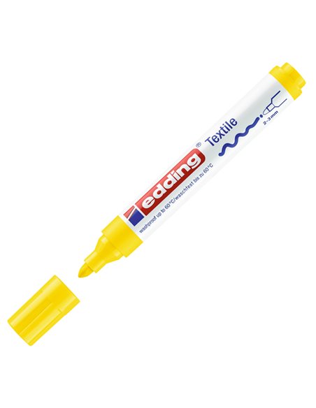 ASTUCCIO 5 MARCATORE EDDING 4500 COL.ASS. PT 2-3MM PER TESSUTO E-4500/5S-000 EDDING SPECIALI (CD-VETRO-TESSUTI-ECC.)
